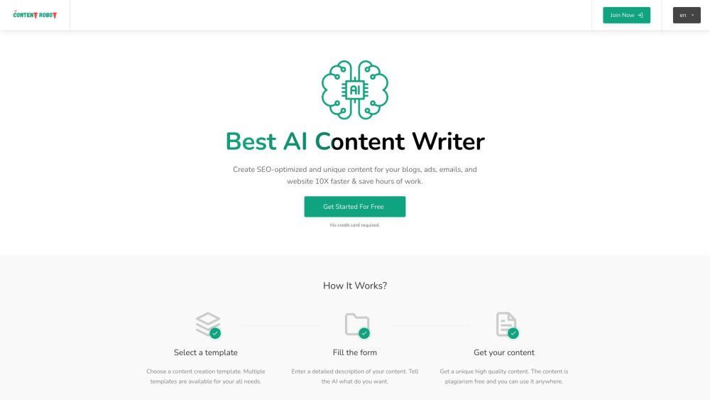 Content Robot: AI-Powered Content Creation Solution #ai tool #Content Robot