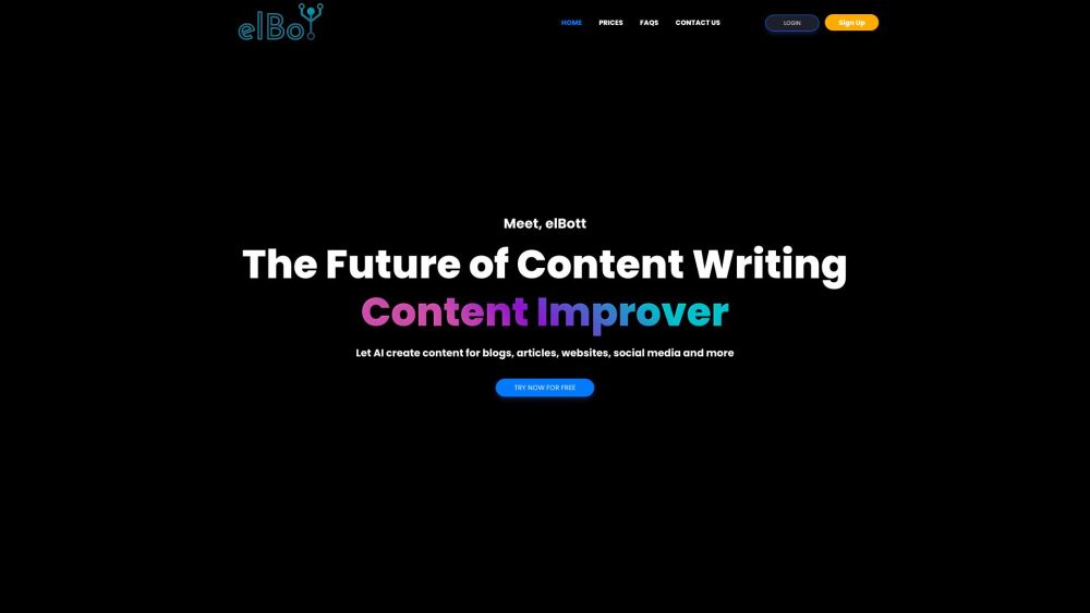 elBott - AI Content Generator: Transform Marketing with the Ultimate AI Tool