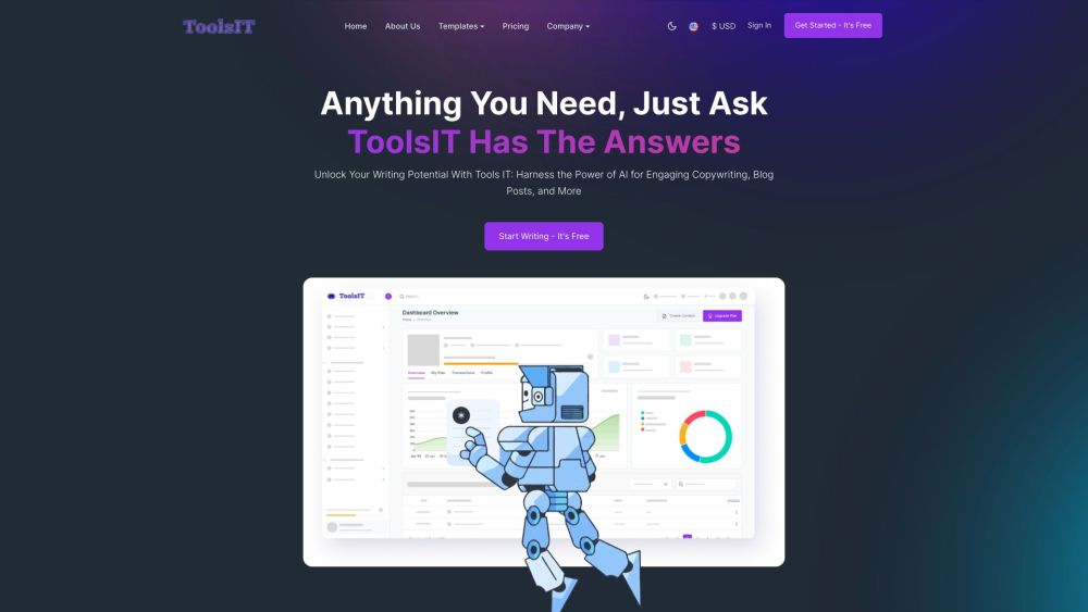 ToolsIT: AI-Powered Platform for Marketers & Content Creators