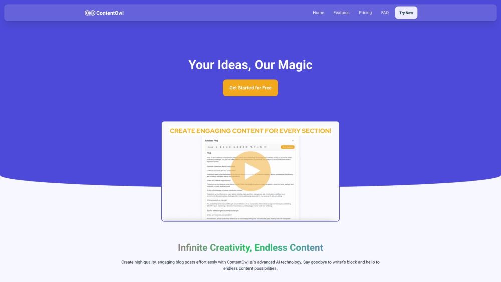 ContentOwl.ai: Streamline Content Creation with AI Tool