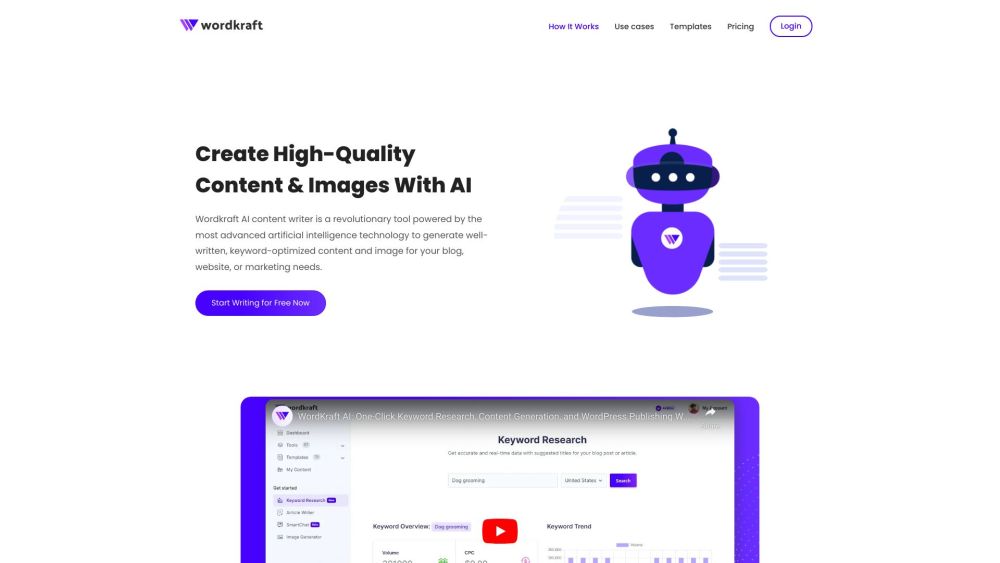 Wordkraft: AI Copywriting & Content Generator