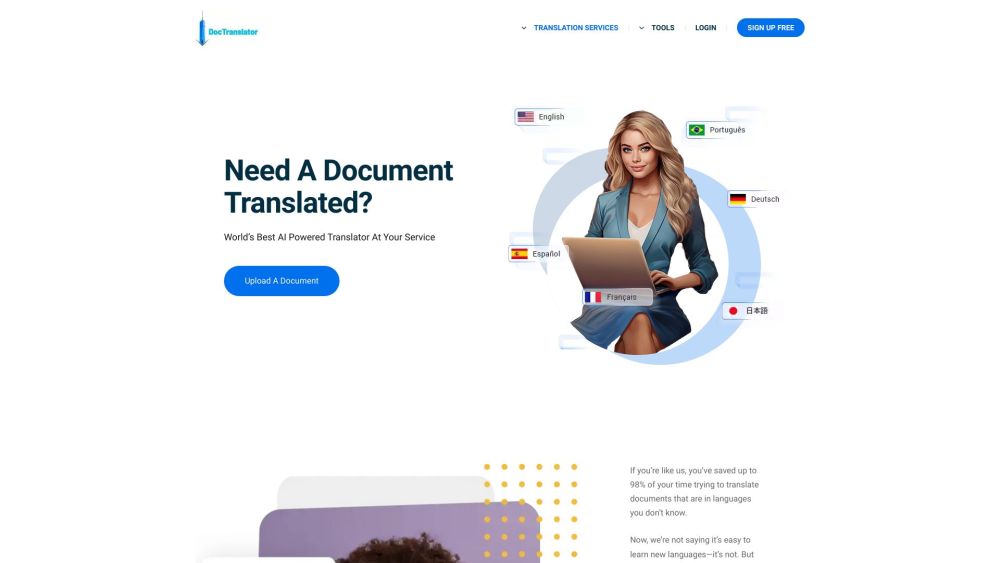 Free Doc Translator: Fast PDF Translation AI Tool