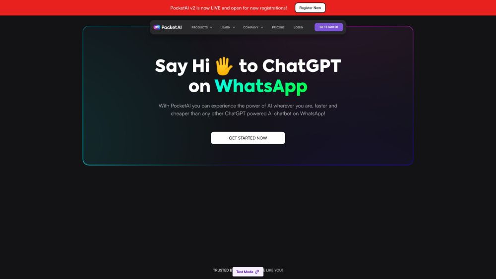 PocketAI: Best ChatGPT-based AI Tool on WhatsApp