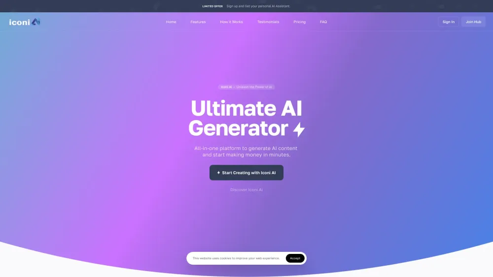 Iconi Ai: Your Personal Assistant - The Ultimate AI Tool