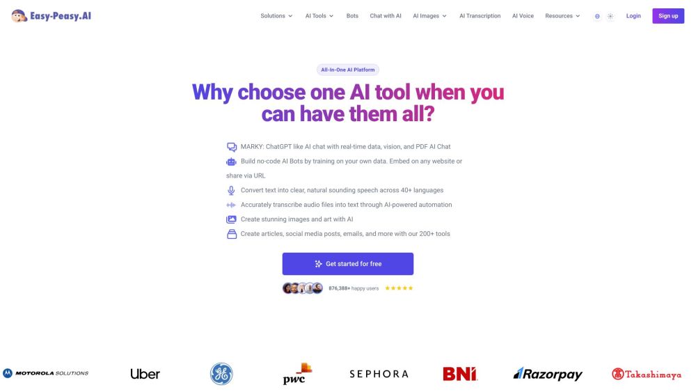 Easy-Peasy.AI: AI Content Generator & Copywriting Assistant