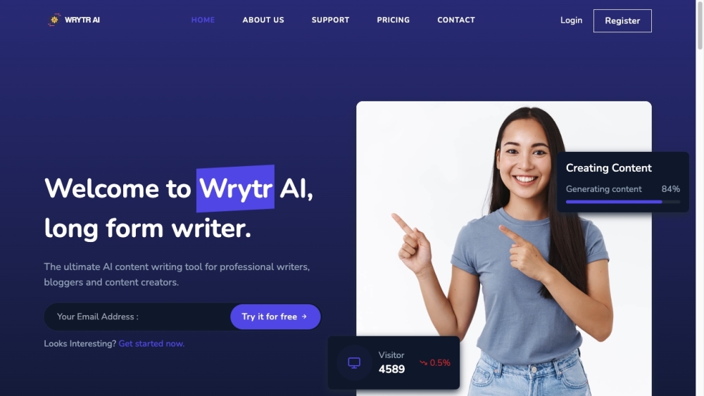 Wrytr | AI Writer & Content Generator: Elevate your Content