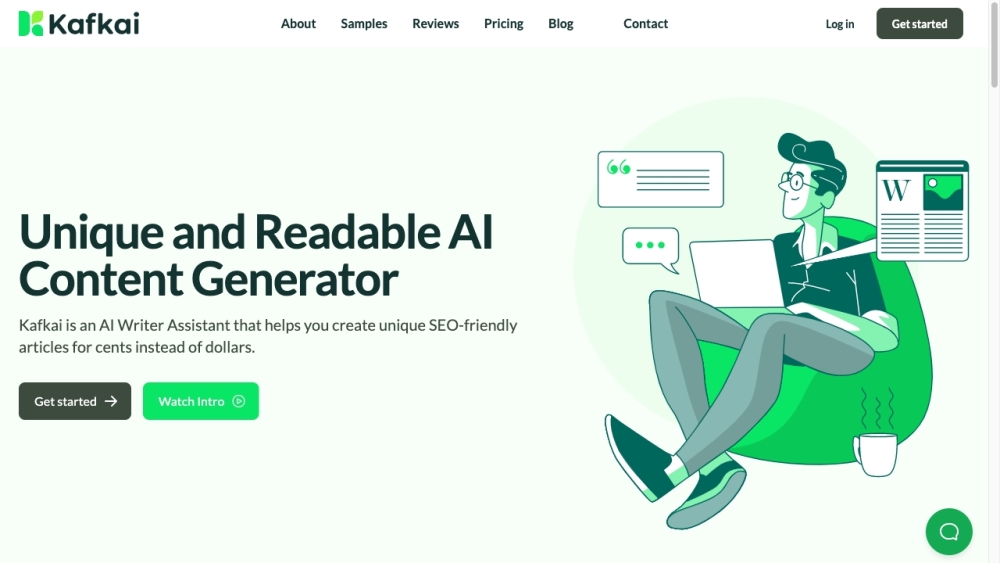 Kafkai: AI Tool for Writing Articles