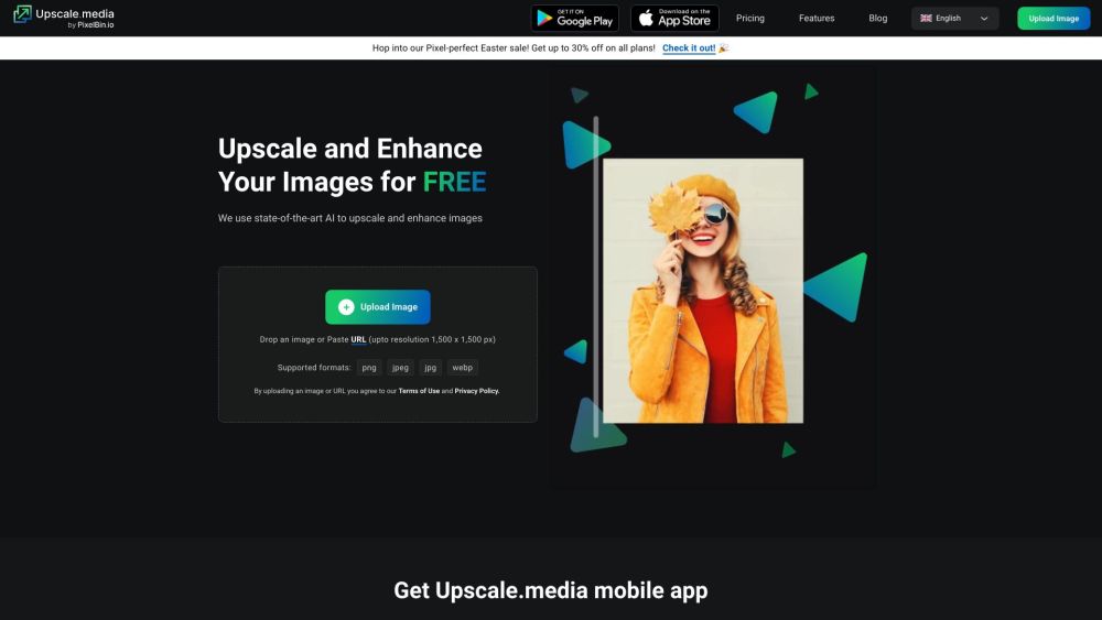 Upscale.media: AI Tool for Photo Upscaling