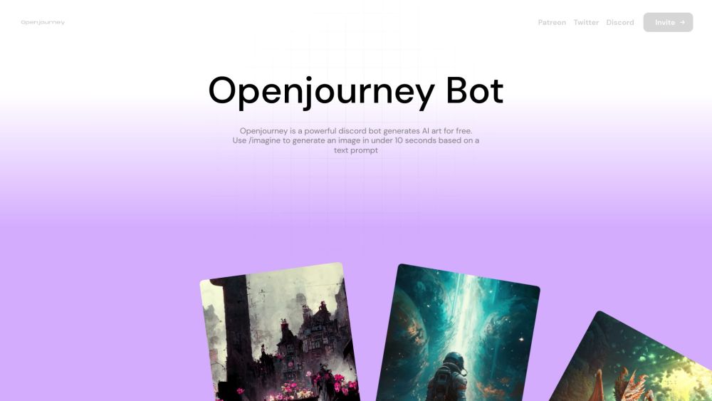 Openjourney Bot: AI Art Discord Bot & Essential AI Tool