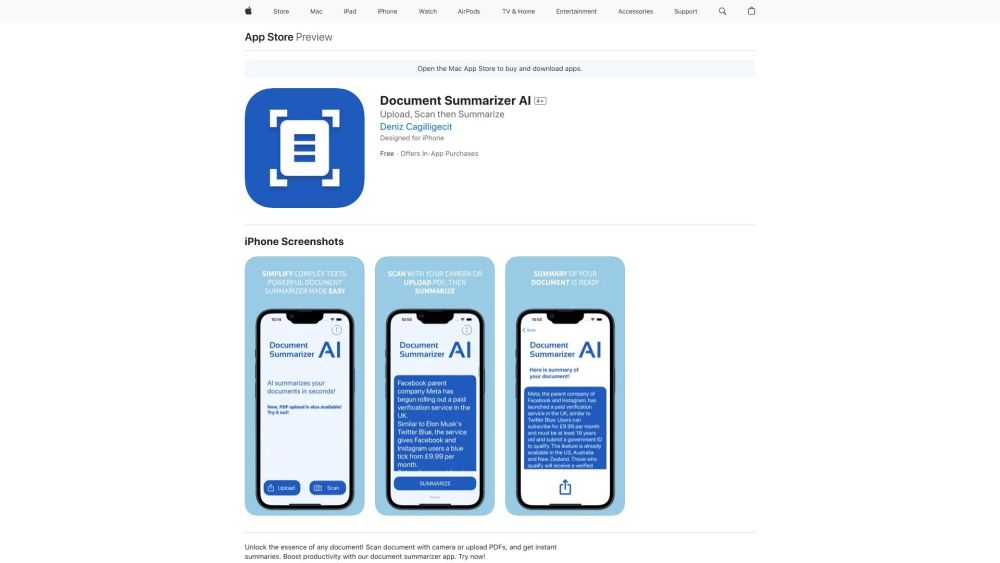 Document Summarizer AI: AI Tool for Fast Summaries