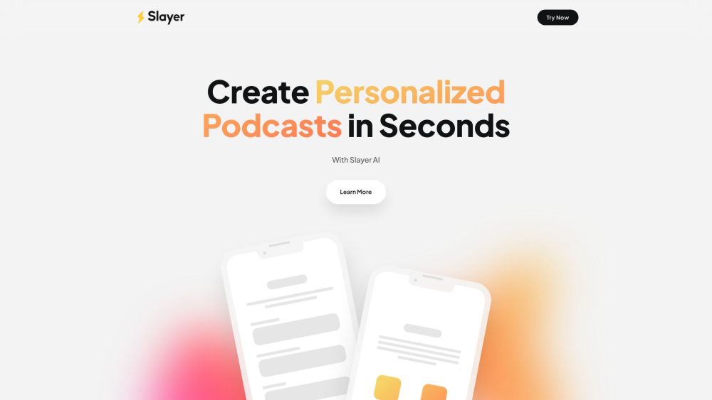 Slayer AI: Personalized Podcasts in Seconds