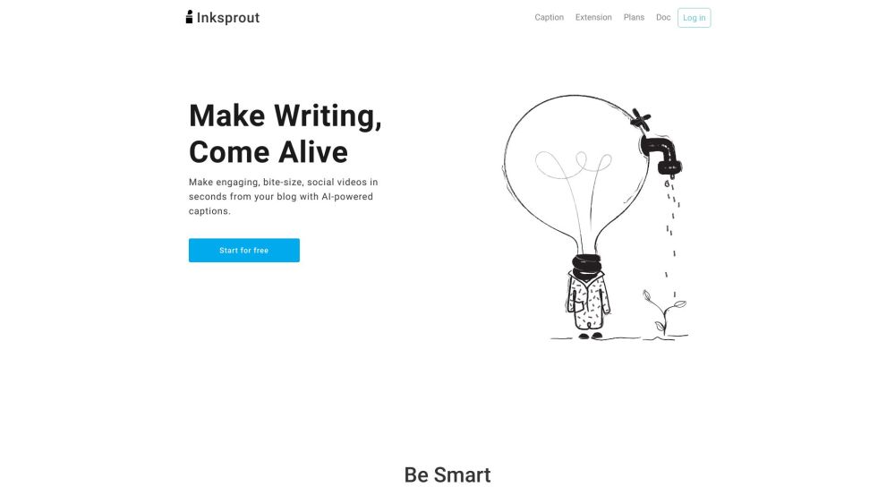 Inksprout: AI Tool Transforms Blog Articles