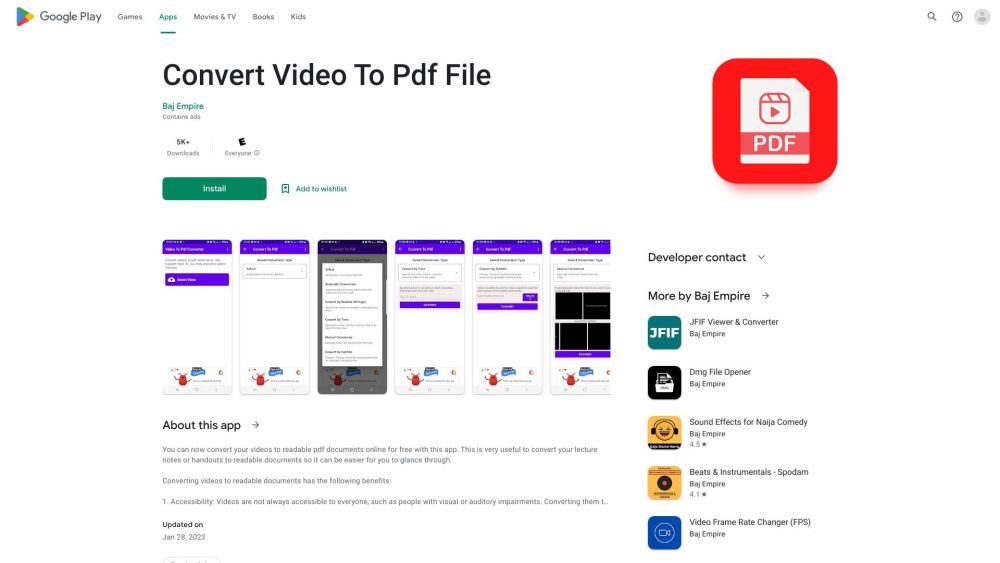 Video to PDF Converter: AI Tool for Easy Conversion