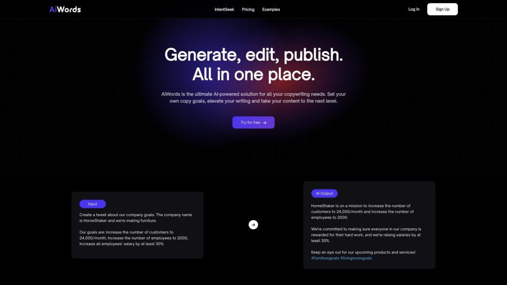 AiWords: The Ultimate AI Copywriting Tool