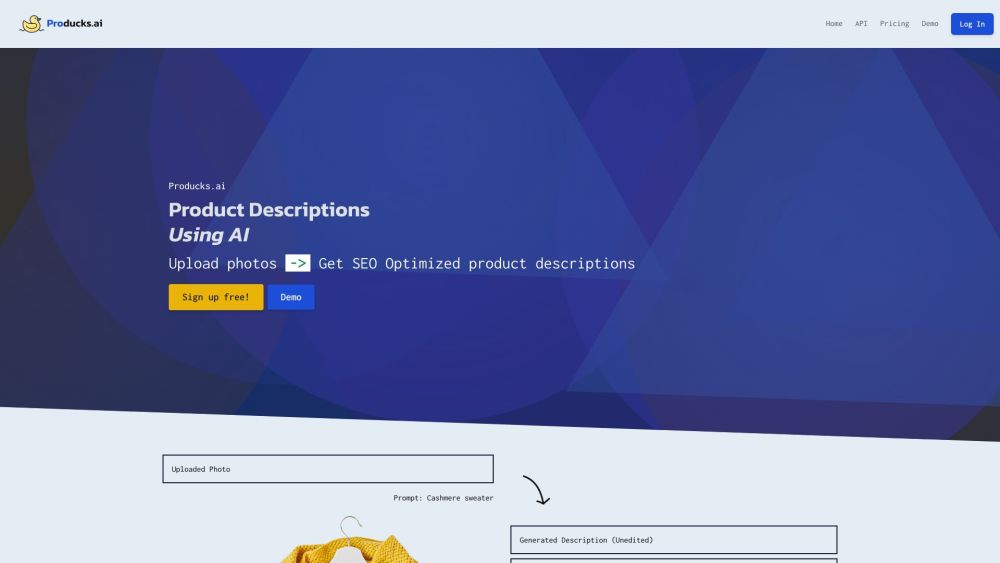 Producks.ai: AI Tool for Optimizing Product Descriptions