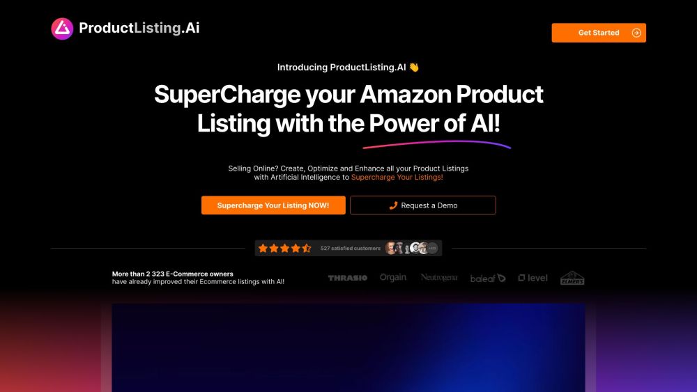 ProductListing.AI: AI Tool Supercharging Amazon Listings