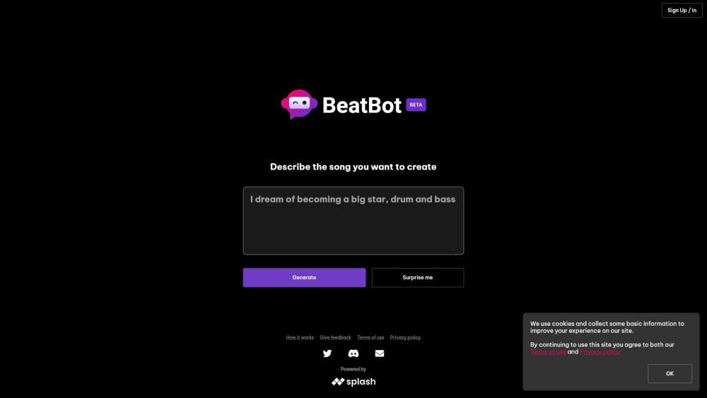 BeatBot: AI Tool for Creating Catchy Songs