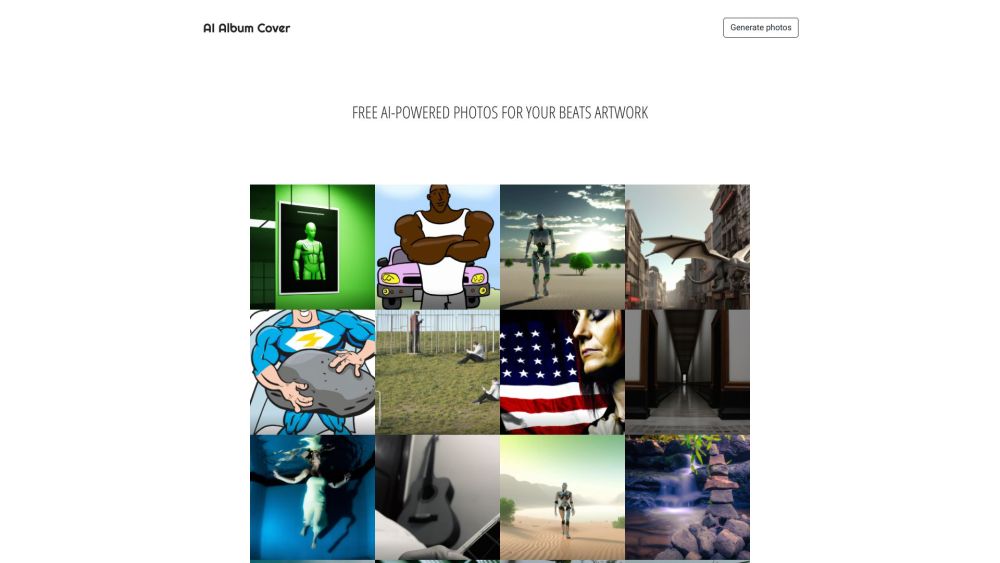 AI Album Cover: AI Tool for Producers with Free Artwork Photos