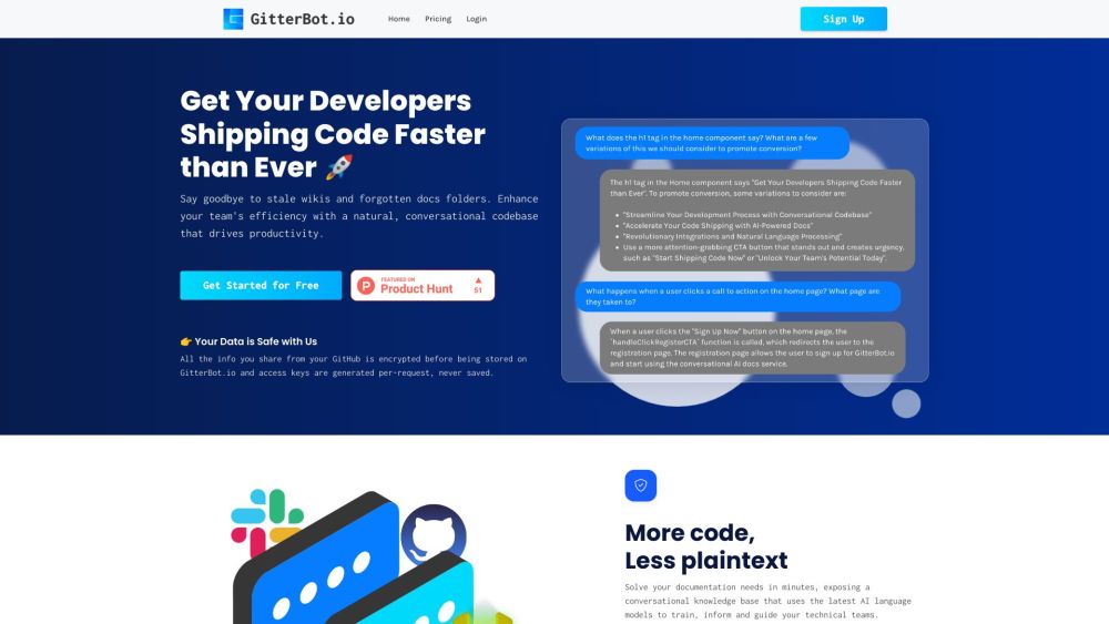 GitterBot.io: AI Tool for SaaS, Code Help & Product Name Solutions