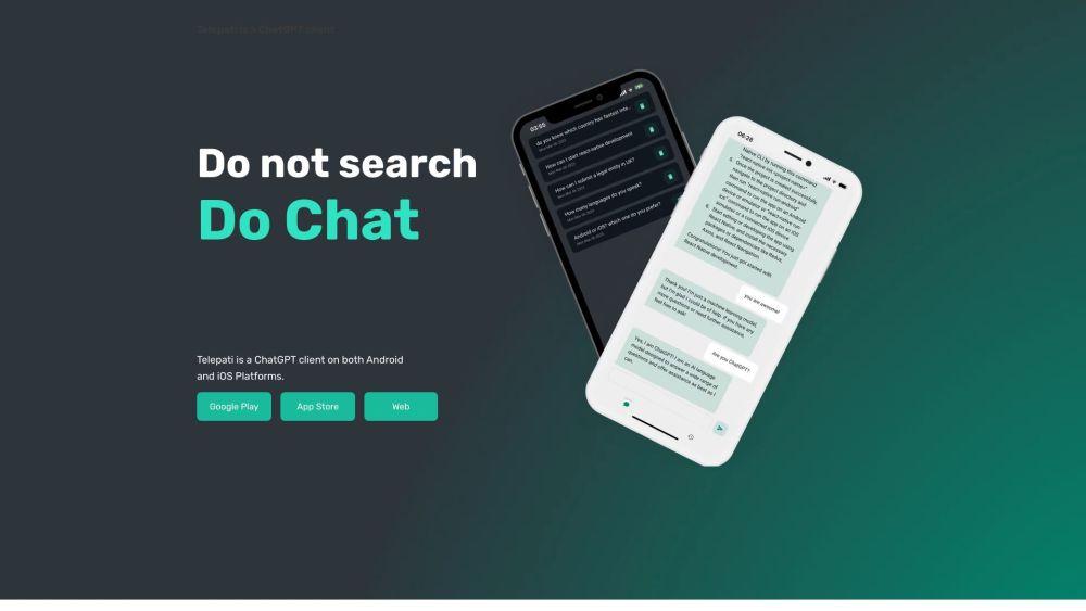 Telepati Mobile Application: ChatGPT AI Tool