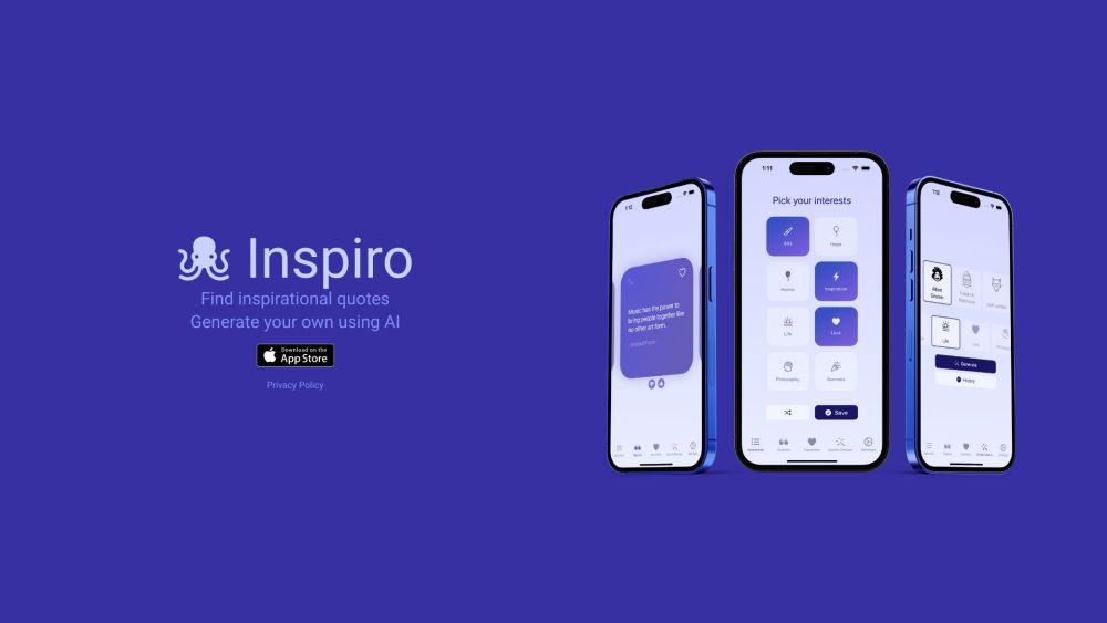 Inspiro: AI Tool for Quotes & Inspiration