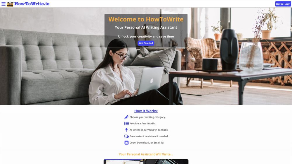 HowToWrite.io: AI Tool for Personalized Content