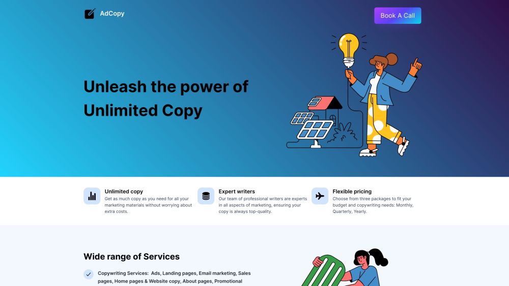 AdCopy: Unlock unlimited copy with our AI tool