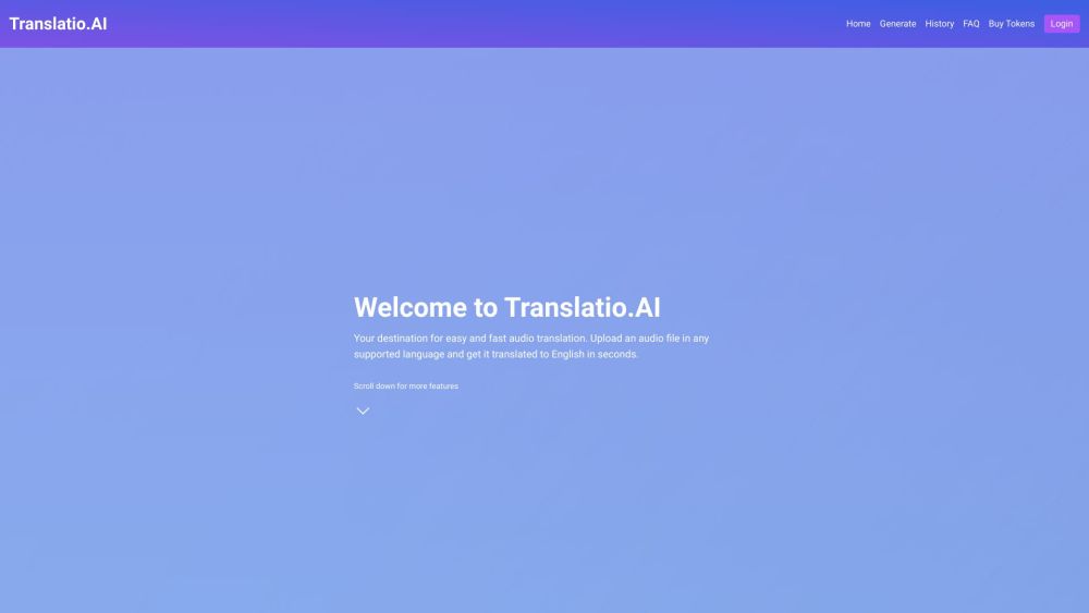 Translatio.AI: AI Tool for Accurate Translation