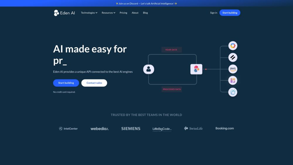 Eden AI: Ultimate AI Tool for Developers