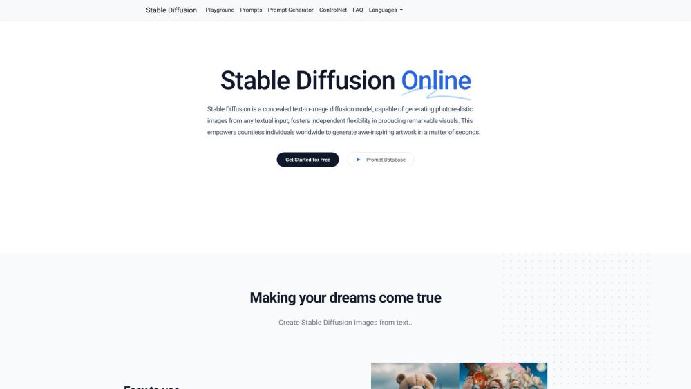 Stable Diffusion Online: Free AI Tool For Stunning Images