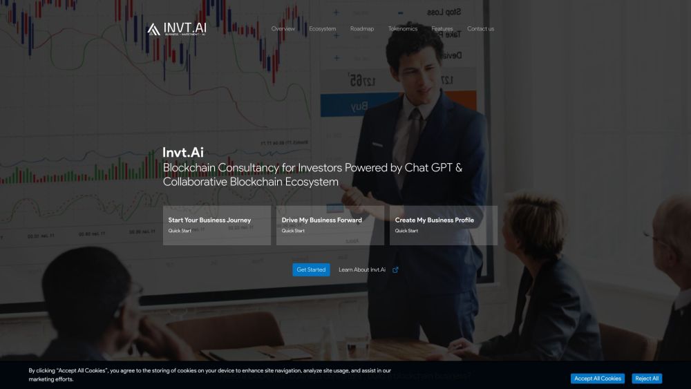 INVT AI Website screenshot