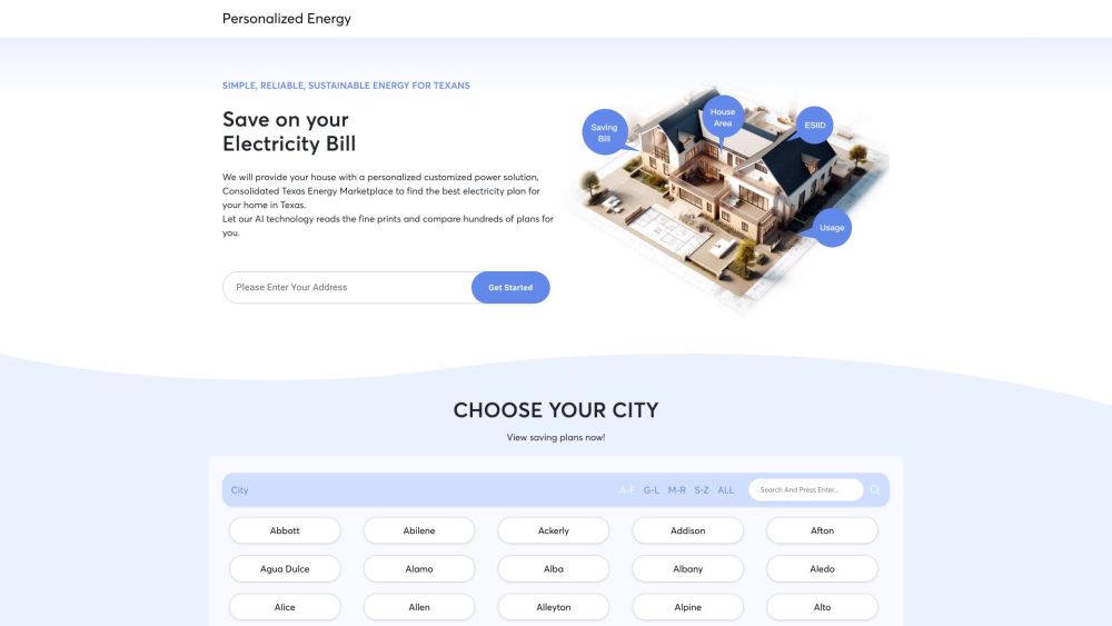 Personalized.com: AI Tool for Texas Homes