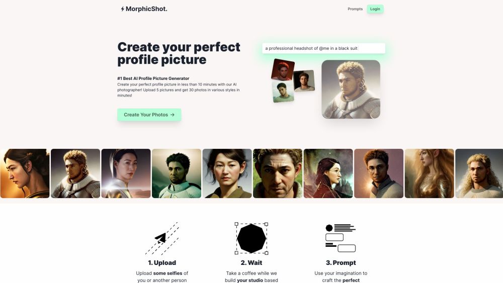 MorphicShot: #1 AI Tool for Perfect Profile