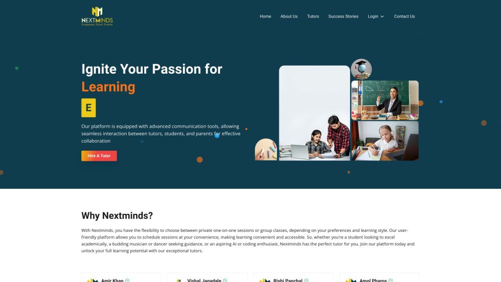 Nextminds: AI Tool for Expert Tutors & Learning