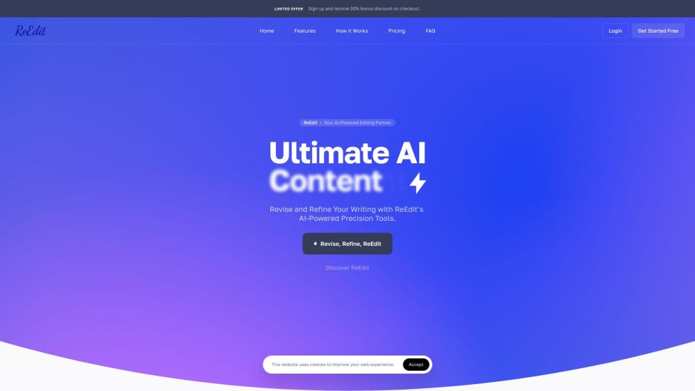 ReEdit: AI Editing Platform & Tools