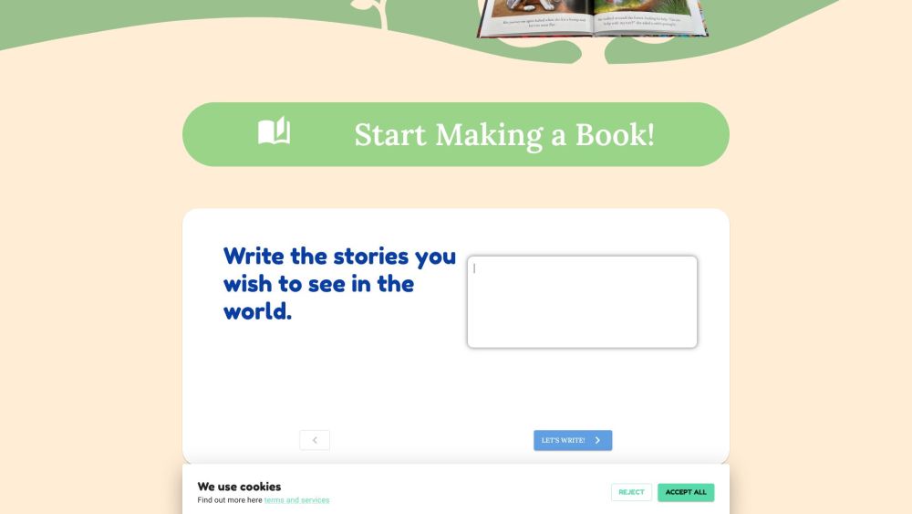 Your Own Story Book: AI Tool for Personalized Story