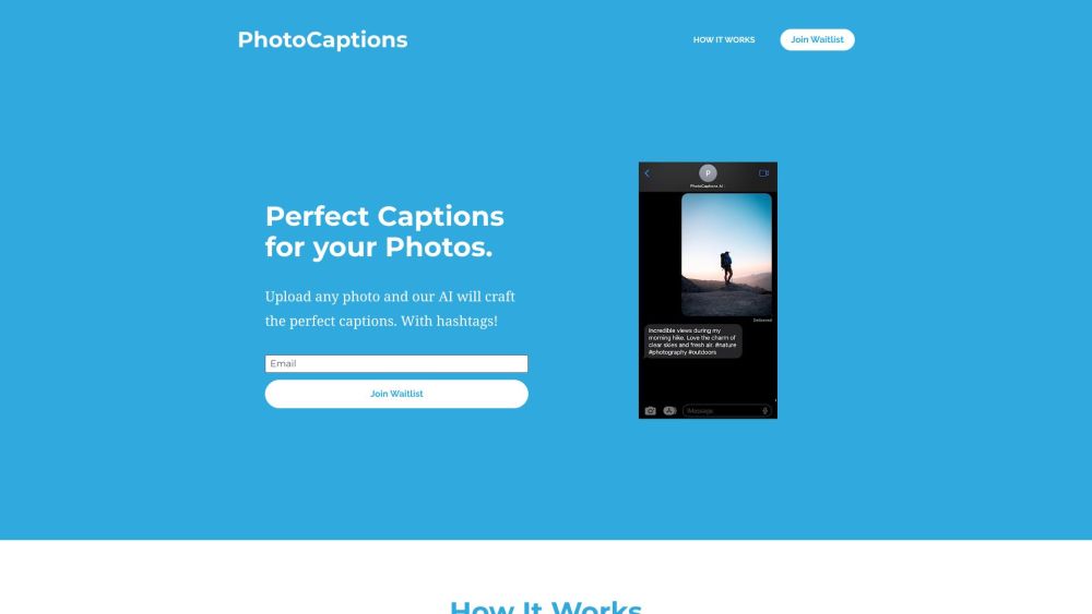 PhotoCaptions: AI Tool for Perfect Captions