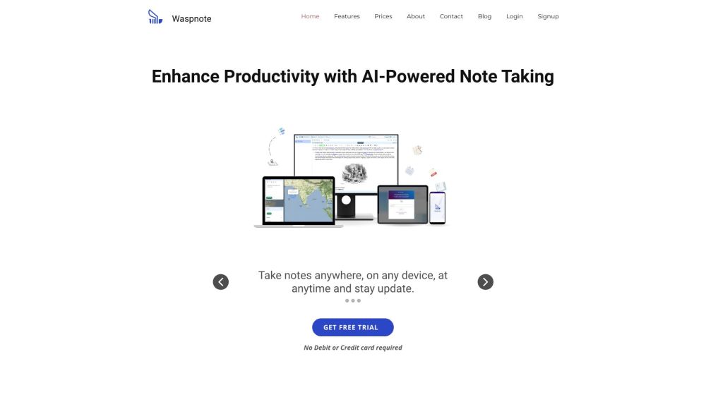 Waspnote: AI Tool for Fast, Smart Note-Taking