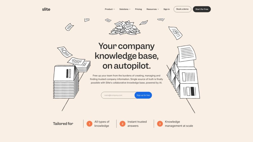 Slite: AI Tool for Trusted Company Information