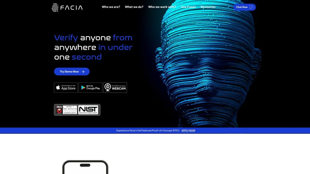 Facia: Ultimate Liveness Detection ai tool