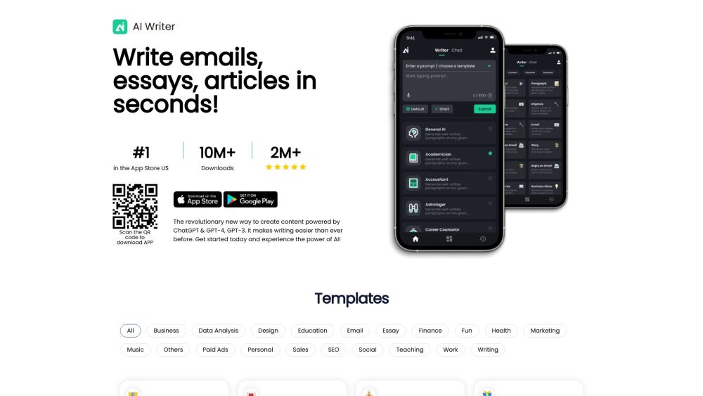 AI Writer: AI Tool for Tailored Content by AI Writer