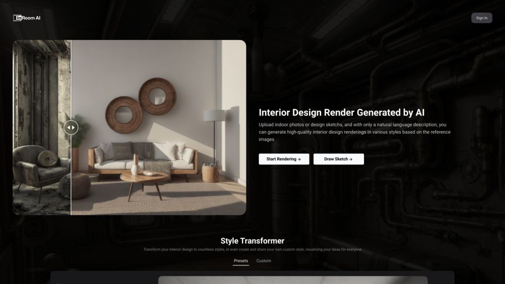 Interior Render AI: High-Quality Interior Design AI Tool