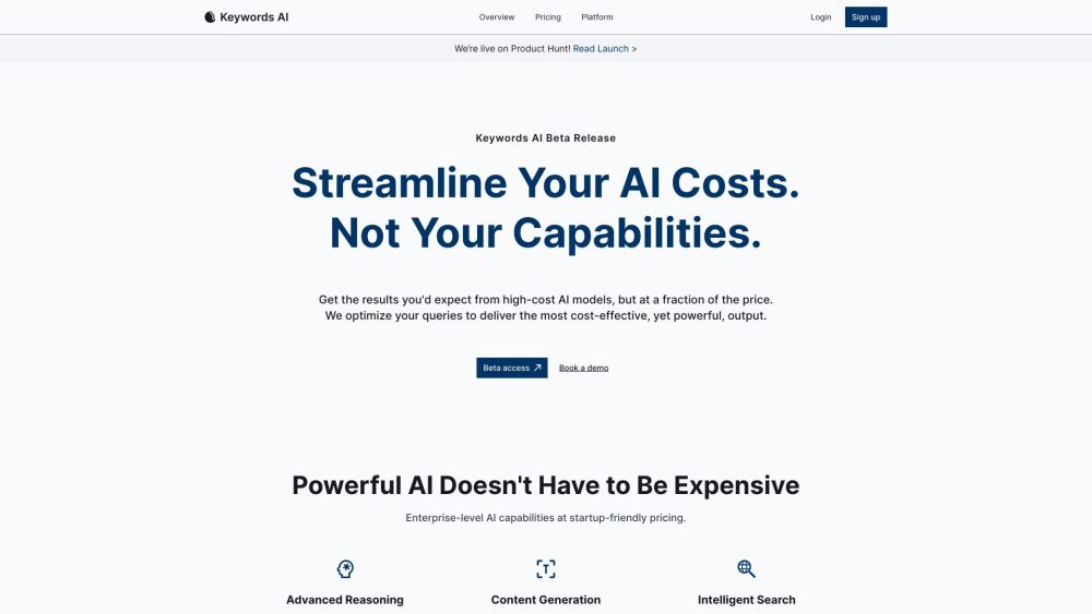 Keywords AI: The Ultimate AI Tool for Efficient Keyword Analysis