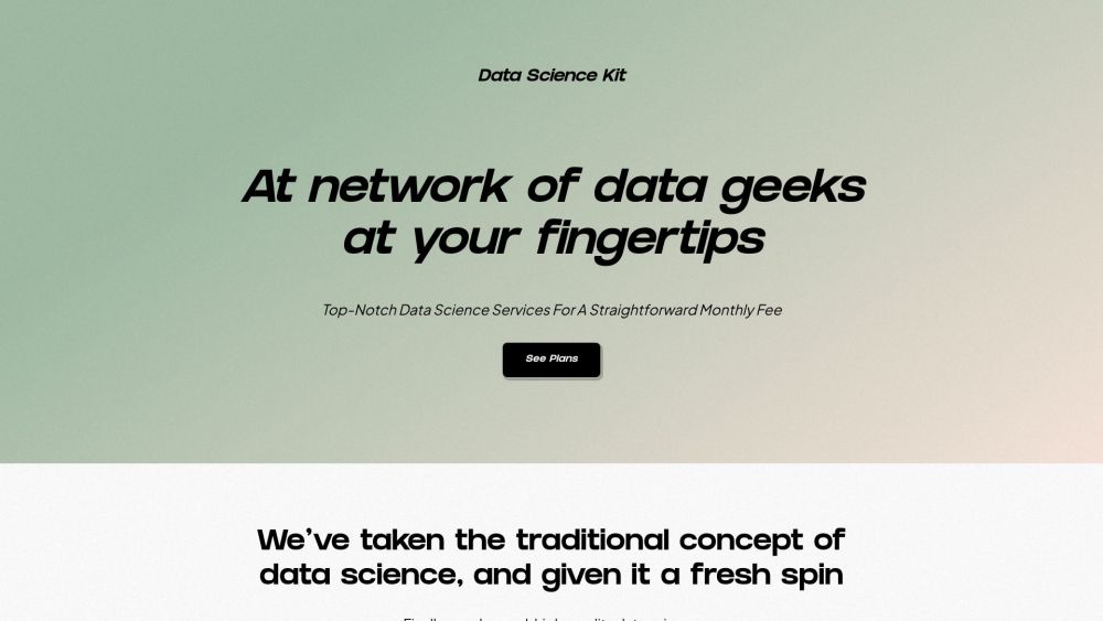 Data Science Kit: AI Tool for Data Solutions