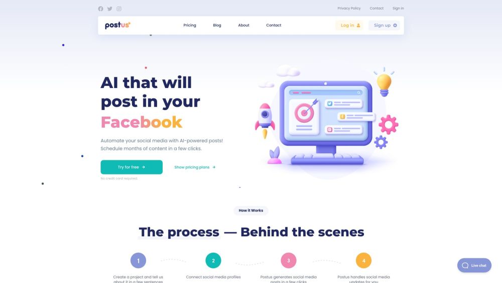 Postus: Simplify Social Media with AI Tool