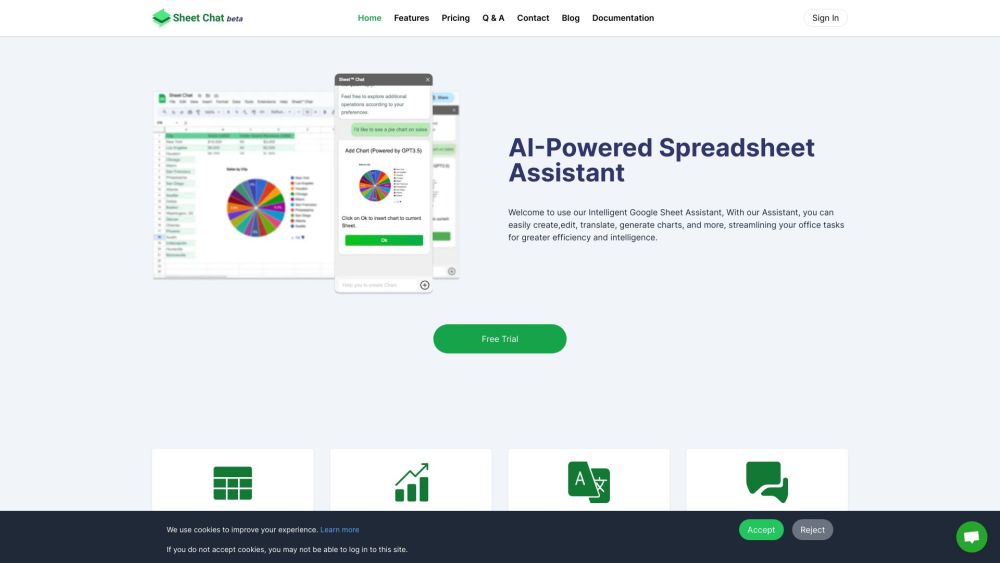 Sheet Chat: AI Tool for Efficient Office Tasks