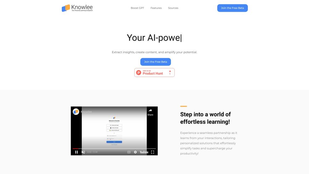 Knowlee AI: AI Tool for Financial Insights & Trends