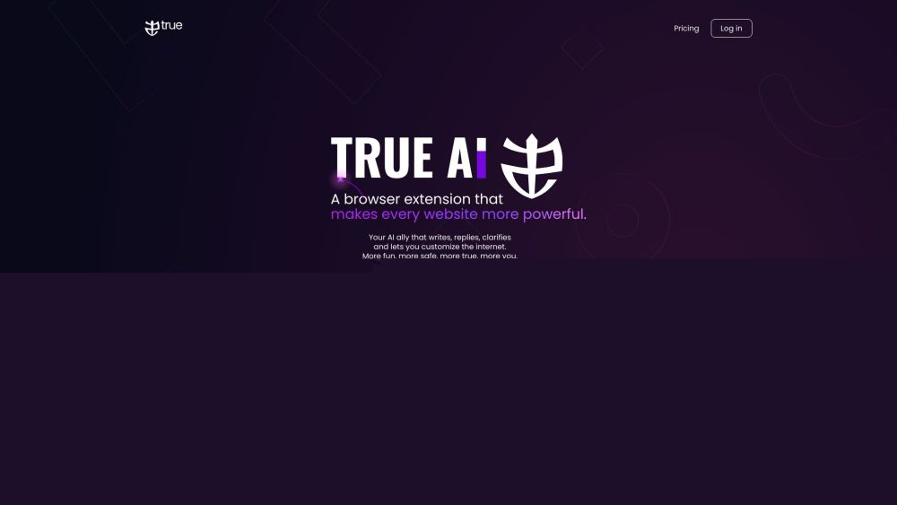 True Extension: AI Tool for Abuse-Free Internet Rights