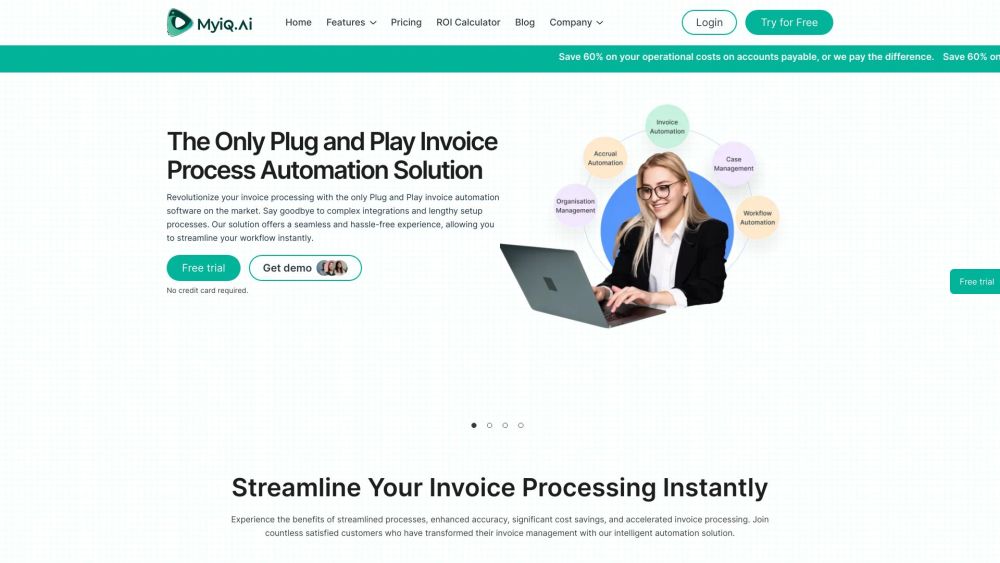 MyiQ.Ai: AI Tool for Invoice Process Automation