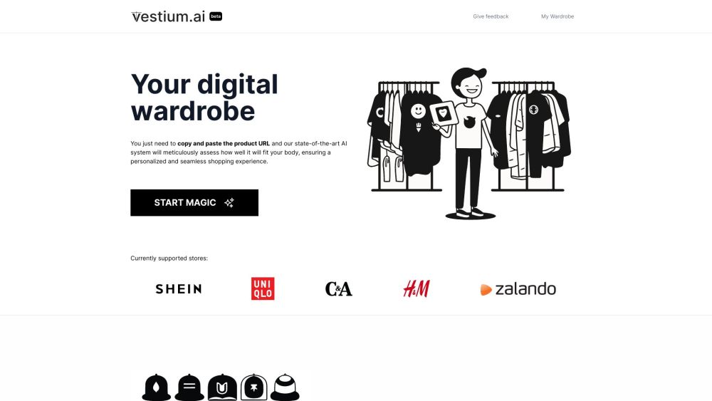 Vestium AI: AI Tool for Perfect Size Shopping